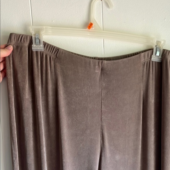 Chico’s Women’s Straight Leg Elastic Waist Beach Lagen Look Capsule Pants Sz XXL - Picture 5 of 9